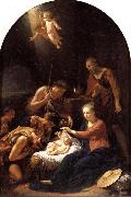 Adriaen van der werff The Adoration of the Shepherds oil on canvas